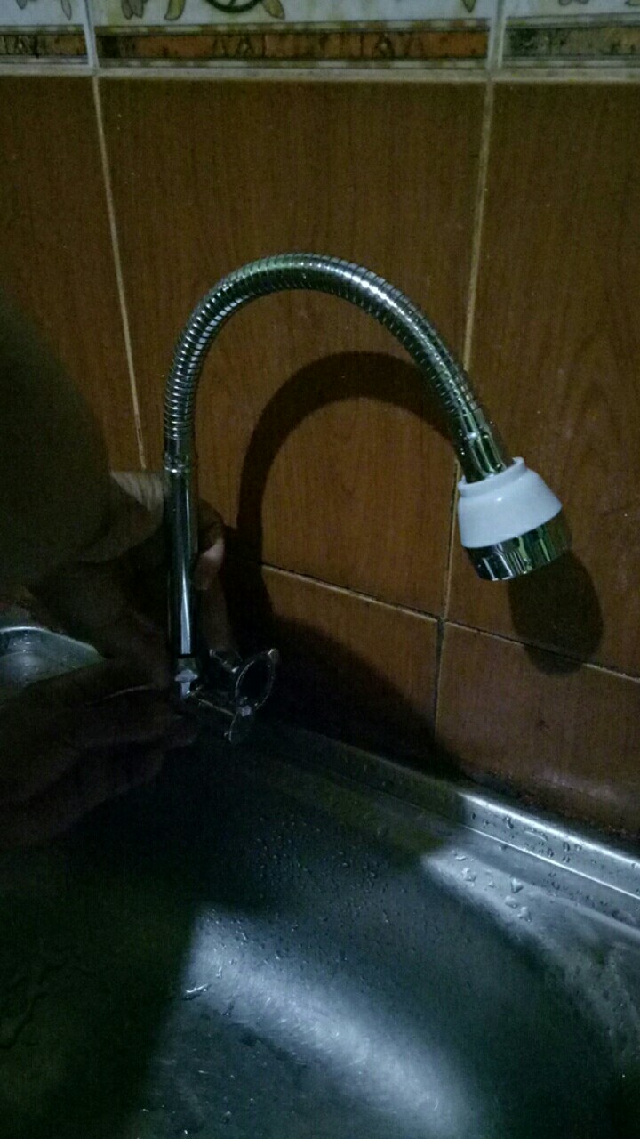 Kran Angsa Flexibel Besi Kuping Kepala Kecil Bagus - Kran Angsa Tembok Murah - Kran Bak Cuci Piring