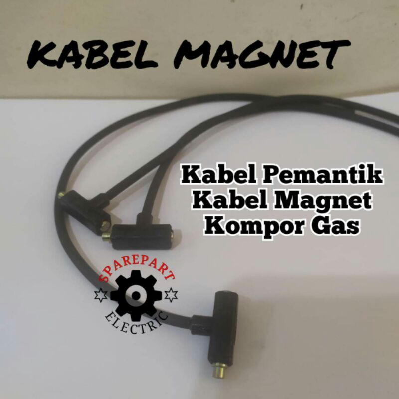 KABEL PEMANTIK MAGNET KOMPOR GAS RINNAI HITACHI UNIVERSAL SEMUA MERK KABEL PANJANG