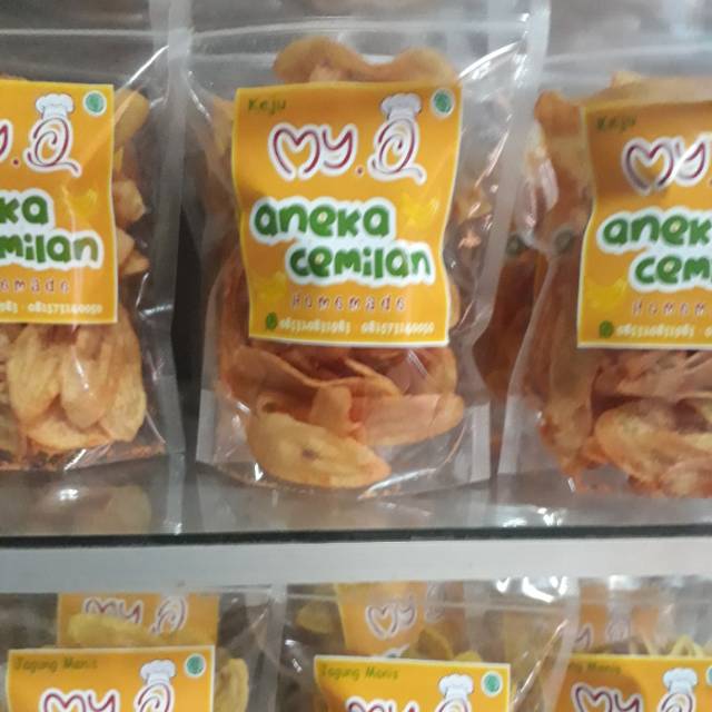 

Kripik pisang renyah aneka rasa Original