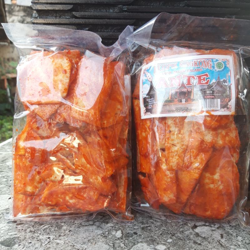 

KERIPIK SINGKONG BALADO KERIPIK SINGKONG PEDAS