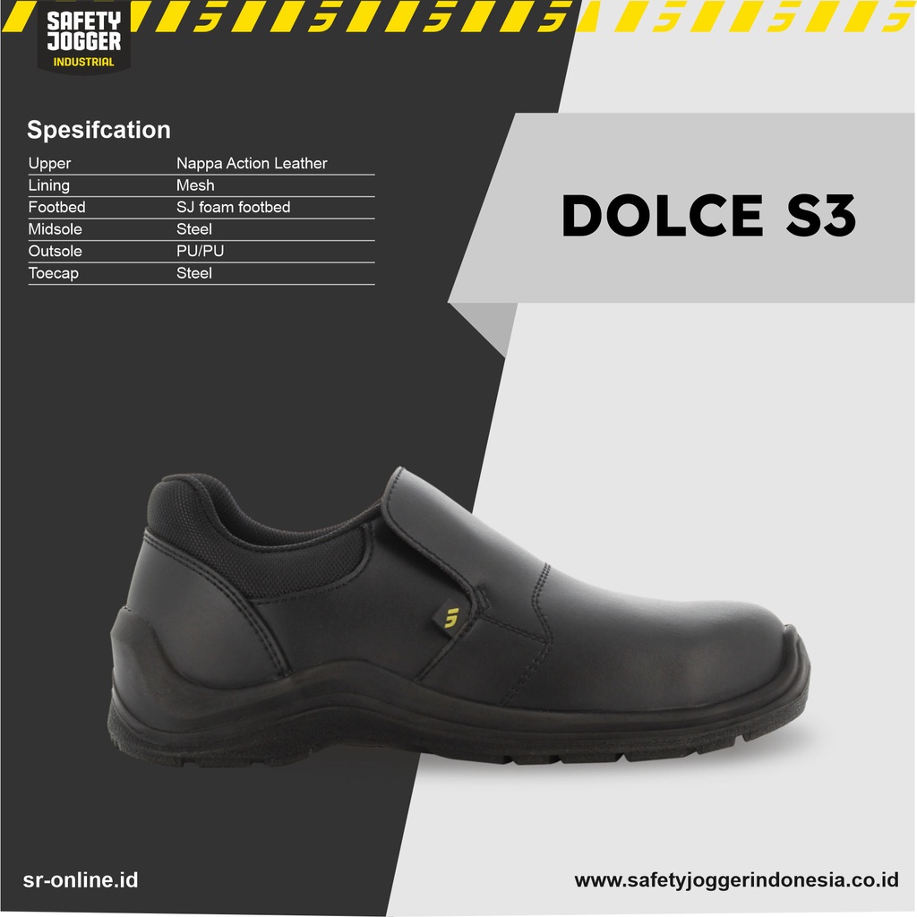 Sepatu Safety Jogger DOLCE S3 SRC