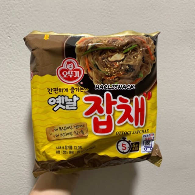 

OTTOGI JAPCHAE INSTAN KOREAN VERMICELLI 75GR