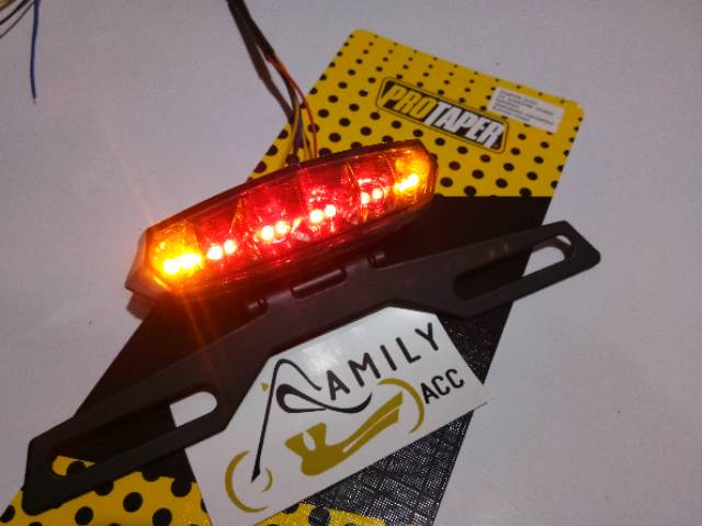 Lampu Stop Sein + Breket Model KLX Belakang Rx King KLX + Sen Sein Rx King KLX CB Universal