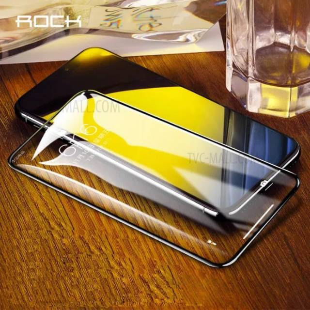 Rock Tempered Glass Full Cover Iphone XR 6.1 inch anti gores kaca