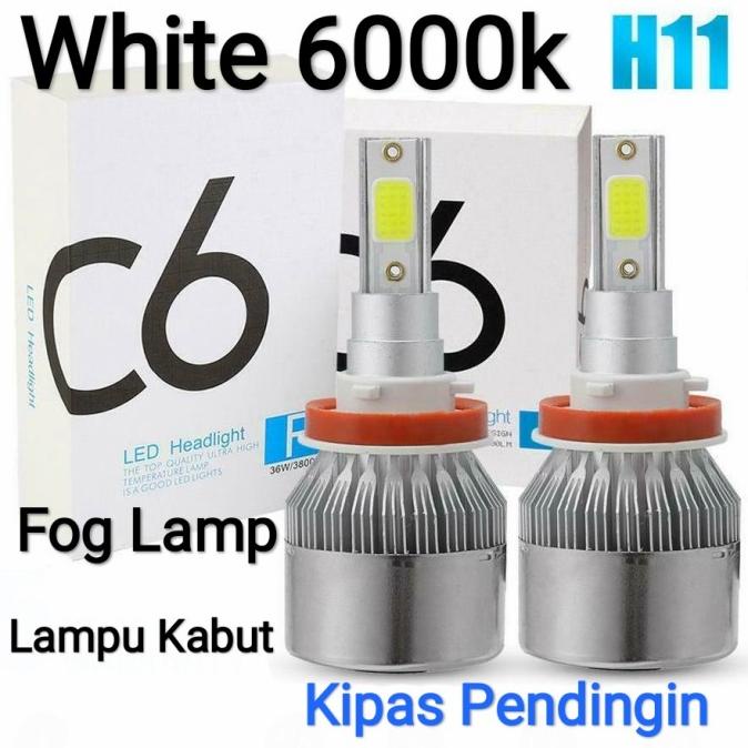 SALE Lampu Foglamp Led C6 H11 Calya/Agya/Avanza