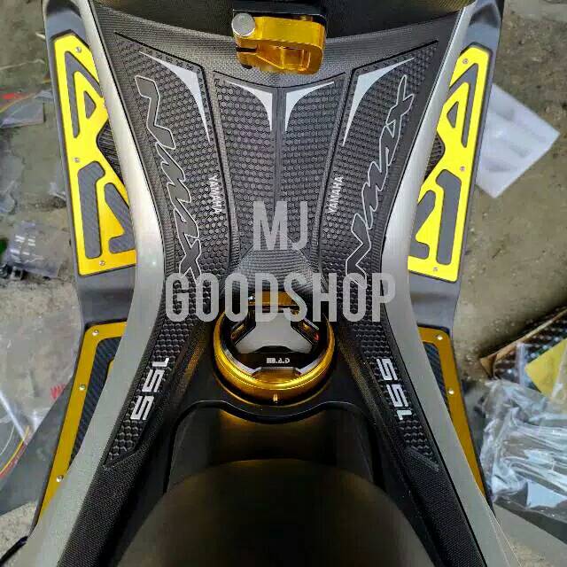 BORDES N-MAX LAMA/PIJAKAN N-MAX MEREK NUI/ WUMING/AKAI RACING ALAS KAKI N-MAX NUI TAHUN 2016-2019