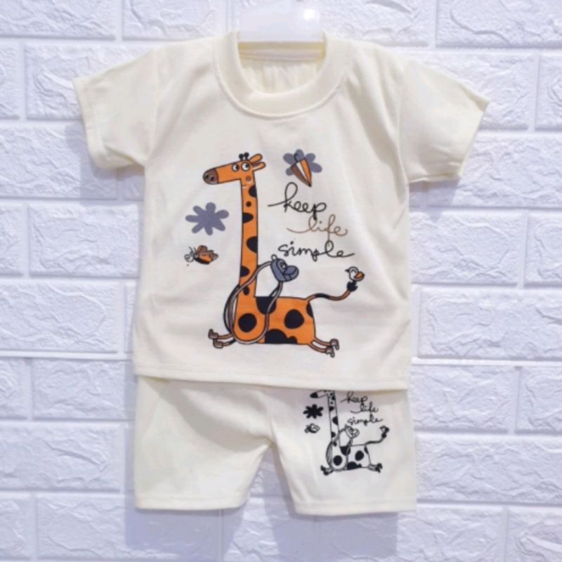 SETELAN BAJU ANAK COWOK BAYI/BABY KEEP LIFE USIA 0-12 BULAN MURAH, LEMBUT, PREMIUM