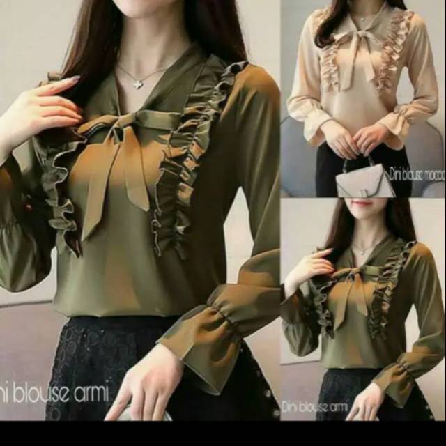 Dini blouse/moscrepe HQ