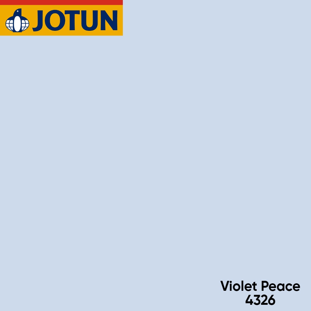 CAT TEMBOK INTERIOR JOTUN MAJESTIC / ESSENCE / JOTAPLAST SERIES - VIOLET PEACE 4326 (PAIL)