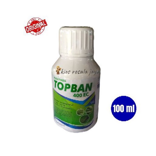 Insektisida TOPBAN 400EC setara Chlormite 100 ml