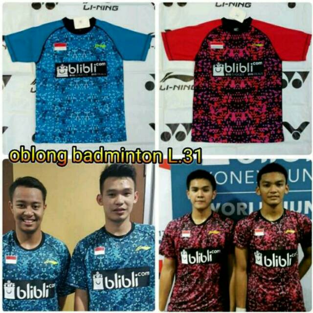  KAOS BADMINTON LINING TERBARU  Shopee Indonesia