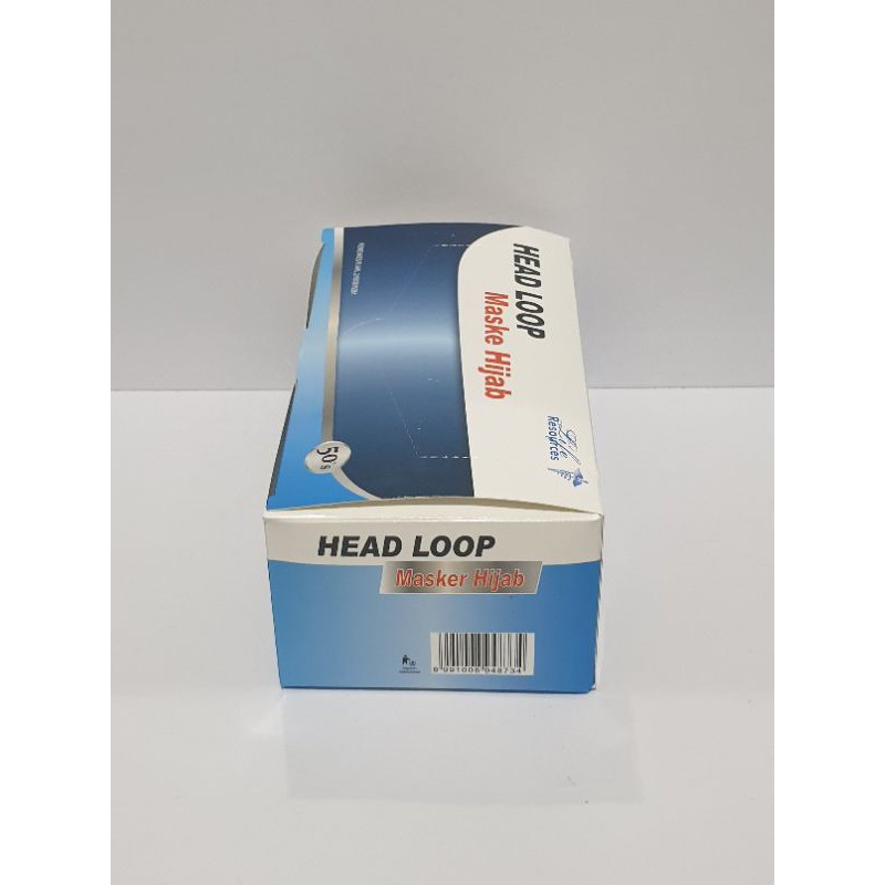 Masker Headloop 3ply / Masker Hijab 3ply / Masker Medis
