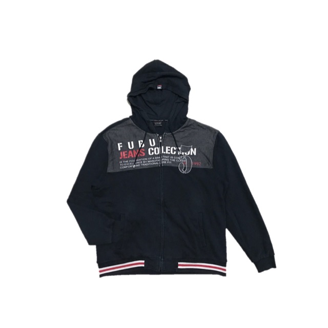 ZipHoodie Fubu Jeans Collection Black Made In Korea