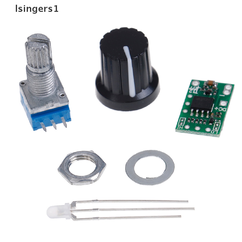 (lsingers1) 616dev V5.5 DC 12-24V Papan Kontrol Temperatur mini DIY Dengan Lampu LED Untuk T12