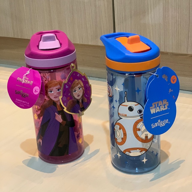 Botol minum smiggle frozen starwars / smiggle frozen II / botol minum starwars