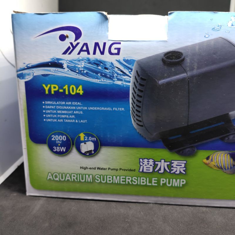Mesin Pompa Air Kolam Ikan Koi Yang YP 104 Mesin Pompa Air Kolam