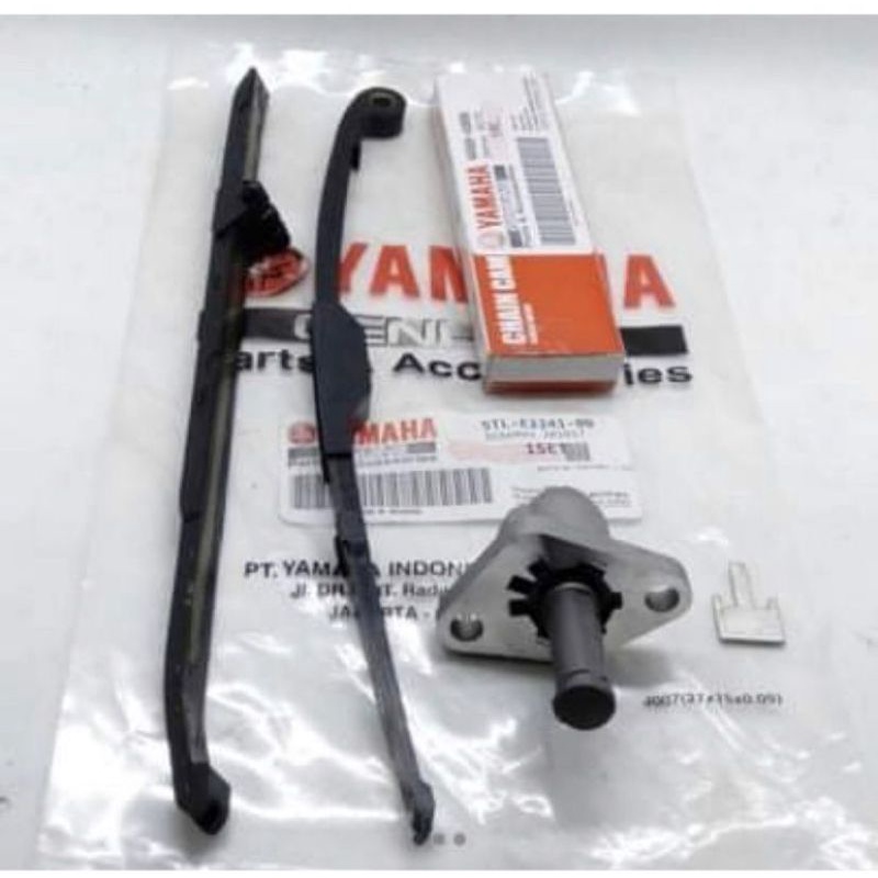 RANTAI KETENG SET TONJOKAN LIDAH TENSIONER VIXION OLD NEW JUPITER MX LAMA MX NEW BARU YAMAHA 3C1 1S7