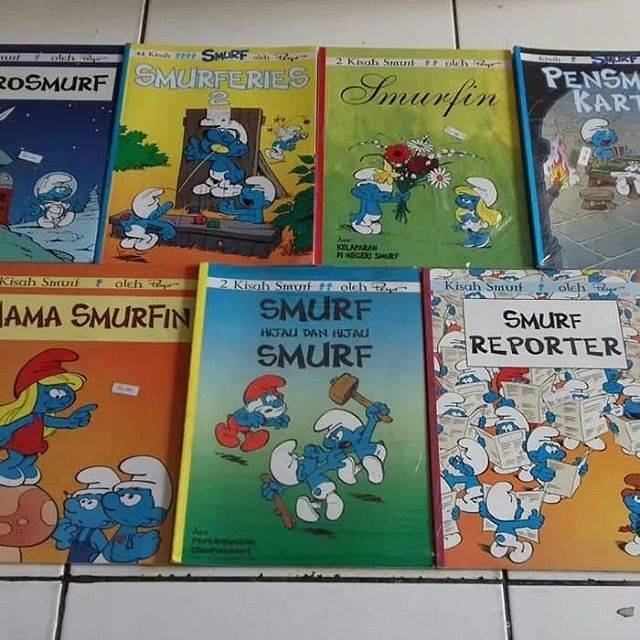 Komik Smurf Shopee Indonesia