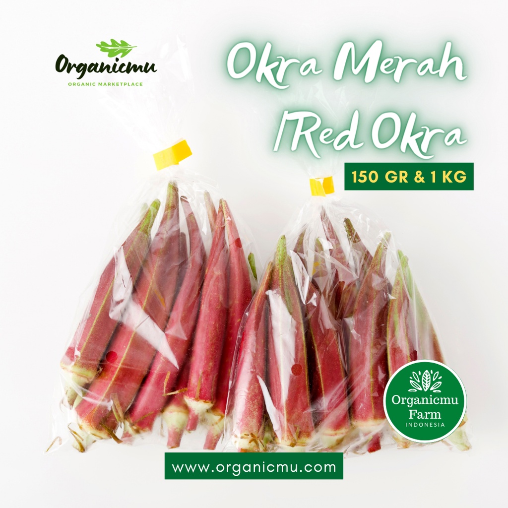 

Organicmu - Okra Merah 1 kg