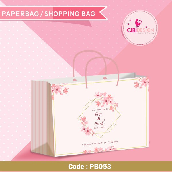 

Paperbag Bridesmaid ,Sertijab ,Semoga Berkenan Custom Full Colour Murah Laminasi AC210 GR