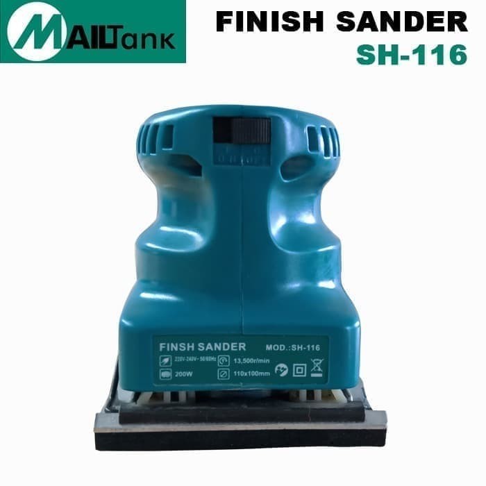 MESIN AMPLAS ELECTRIC SANDER MAILTANK SH116/FINISH SANDER/mesin amplas /electric sander mdl NRT-PRO