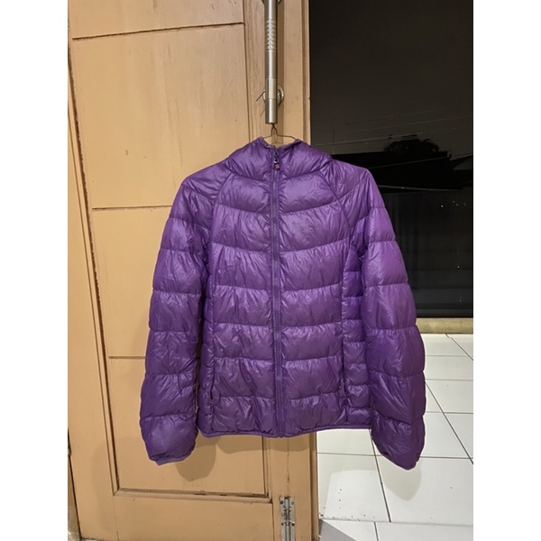 Jaket Bulu Angsa Uniqlo Ultralight Second/Bekas