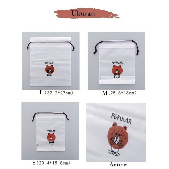 Tas Serut Motif - Tas Serut -Tas Barang Aksesoris Serbaguna