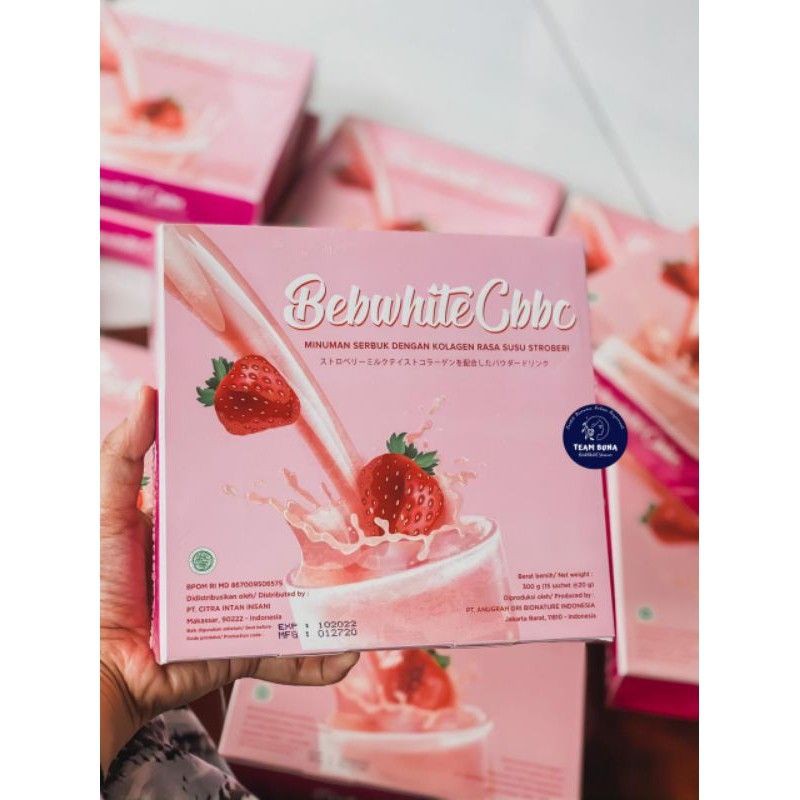 BEBWHITEC COLLAGEN BPOM / MINUMAN SERBUK PEMUTIH BADAN