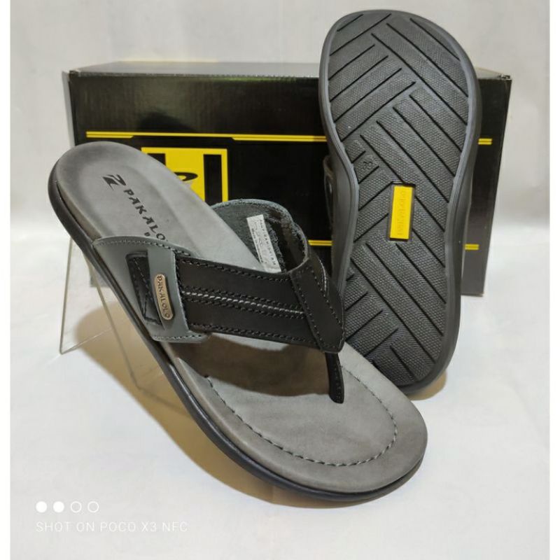 TERBARU SANDAL JEPIT KULIT PRIA PAKALOLO PIRAMID-01