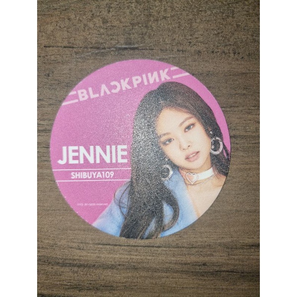 Jennie BLACKPINK Japan Official Coaster