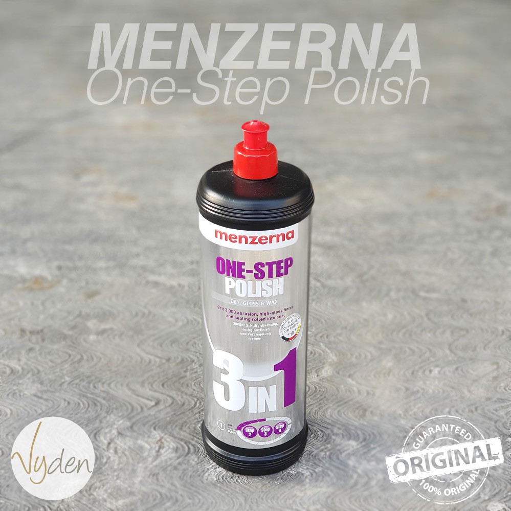 MENZERNA One Step Polish 3 In 1 All In One 550ml ECER Kompon Polish Sealant Kasar Halus MURAH