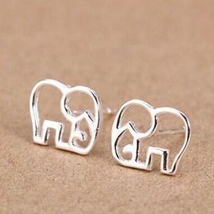 50 buah desain perak Italia 925 anting-anting wanita asli Korea fashion perhiasan anting[tidak mudah luntur] [tidak alergi]-37