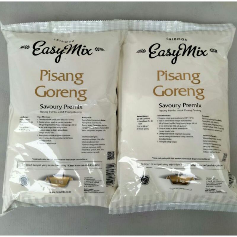 

Tepung EASYMIX untuk PISANG GORENG kemasan 1 KG TERMURAH