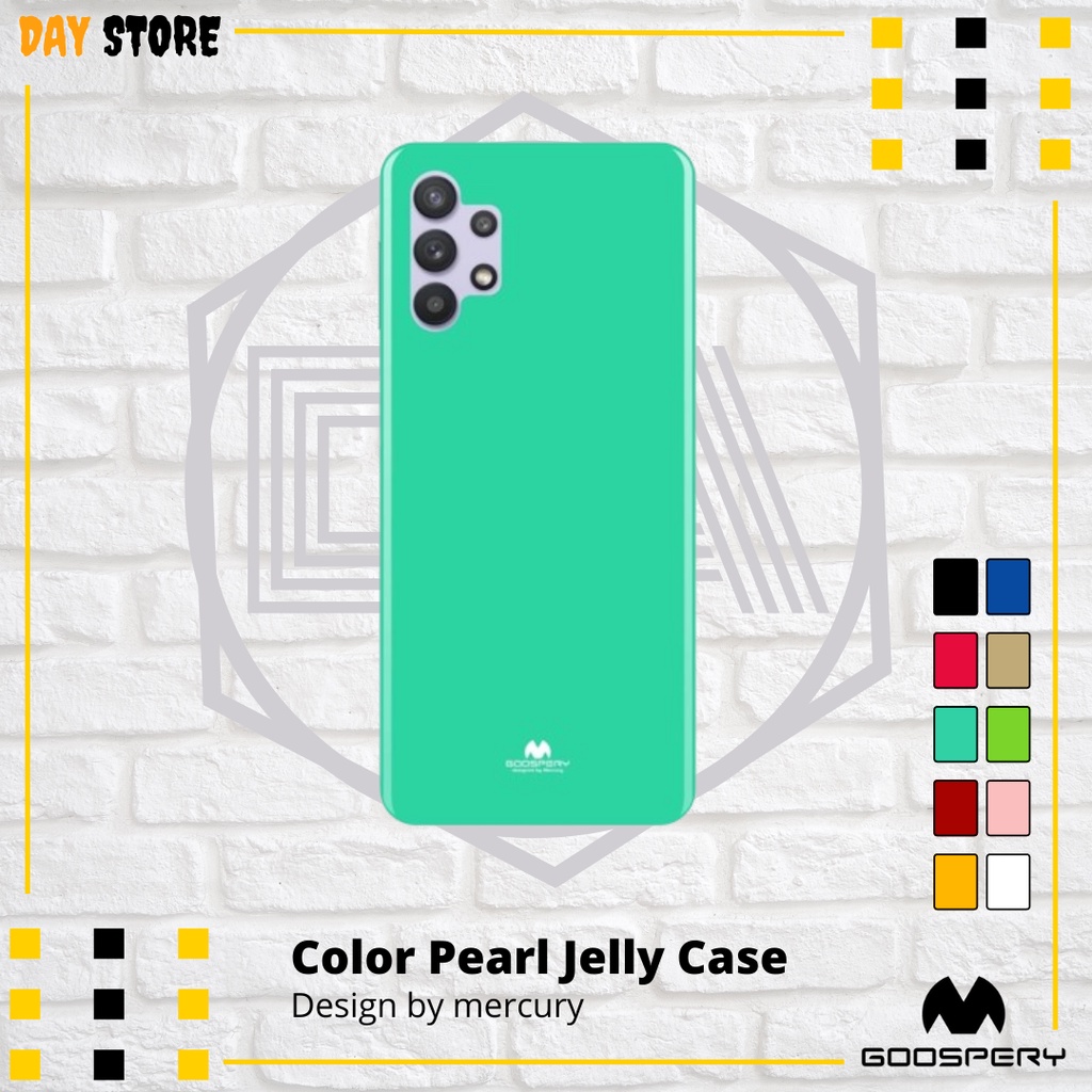 Case Casing Samsung A52s 5G A52 A526 Pearl Jelly Case Mercury Goospery Original