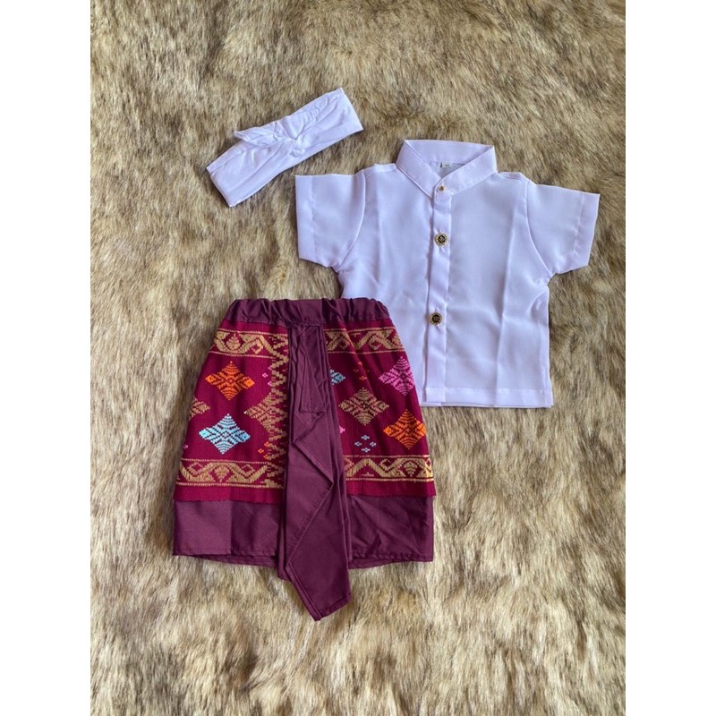 Set bayi Songket