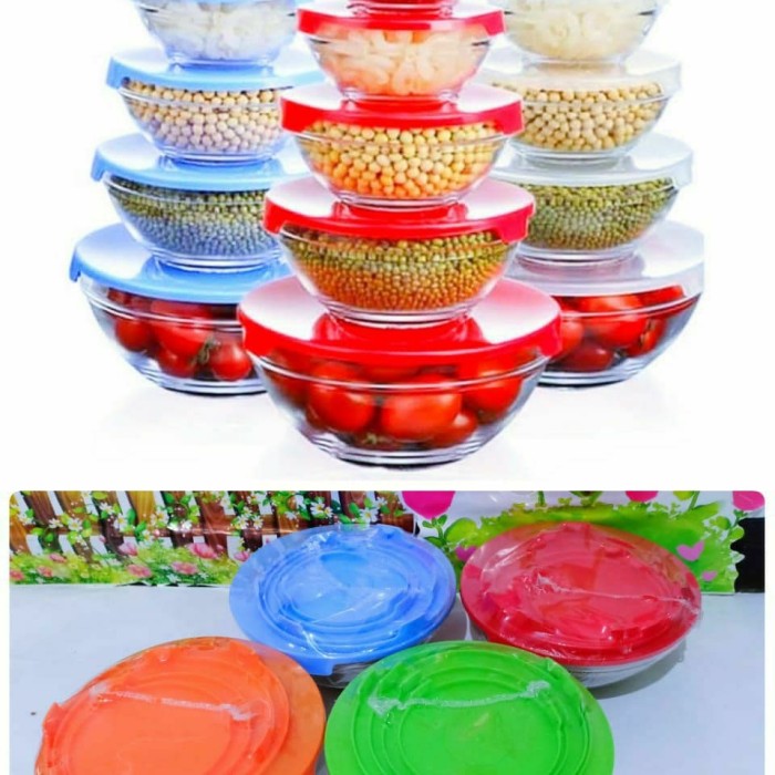 Mixing Bowl (Glass Bowl Set) / Mangkuk Kaca Set