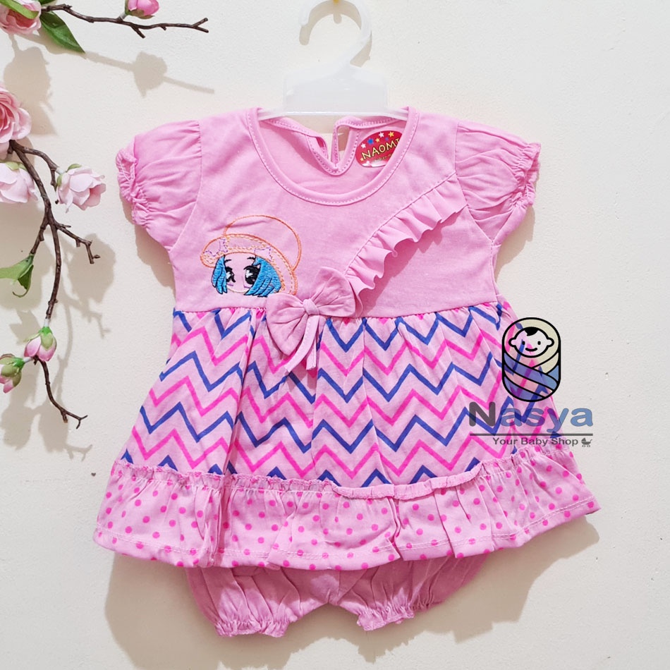 [N-019] TERBARU ! Setelan Baju Bayi Perempuan Lucu Murah - Naomi (3-6 bulan)