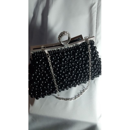 [ORIGINAL] Waiwai Clutch - Black Pearl Clutch