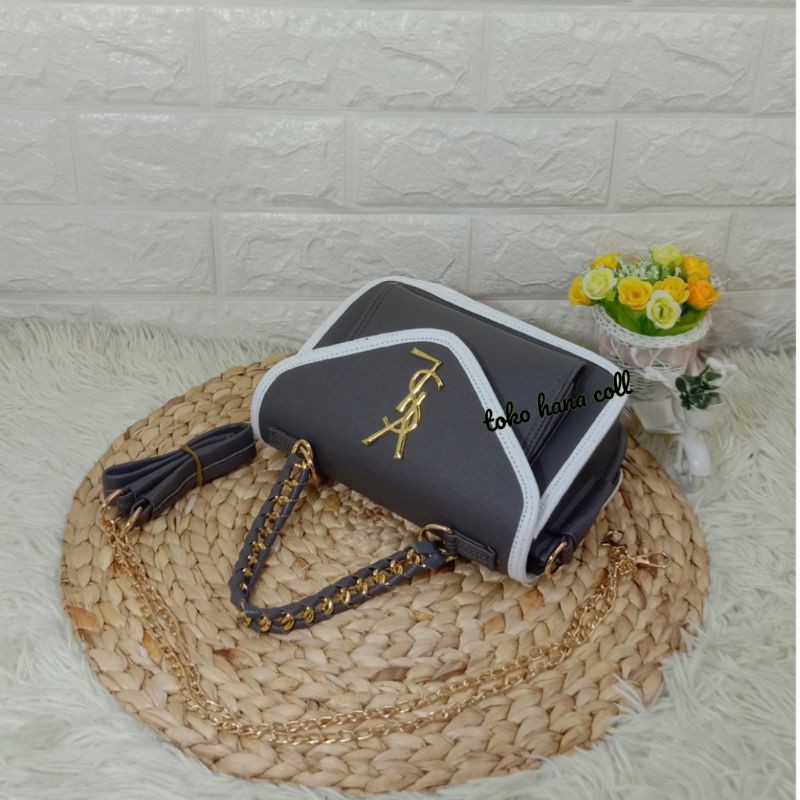 FASHION WANITA VSL /SLEMPANG WANITA TERBARU/tas tali Rante ulir/SLINGBAG