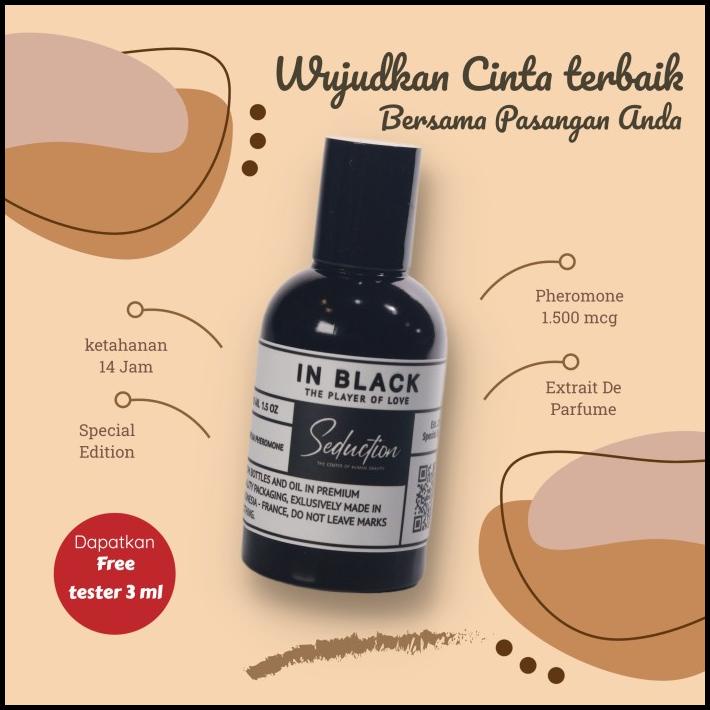 Seduction In Black ( The Player Of Love ) 35 Mili Parfum Peromone Diskon