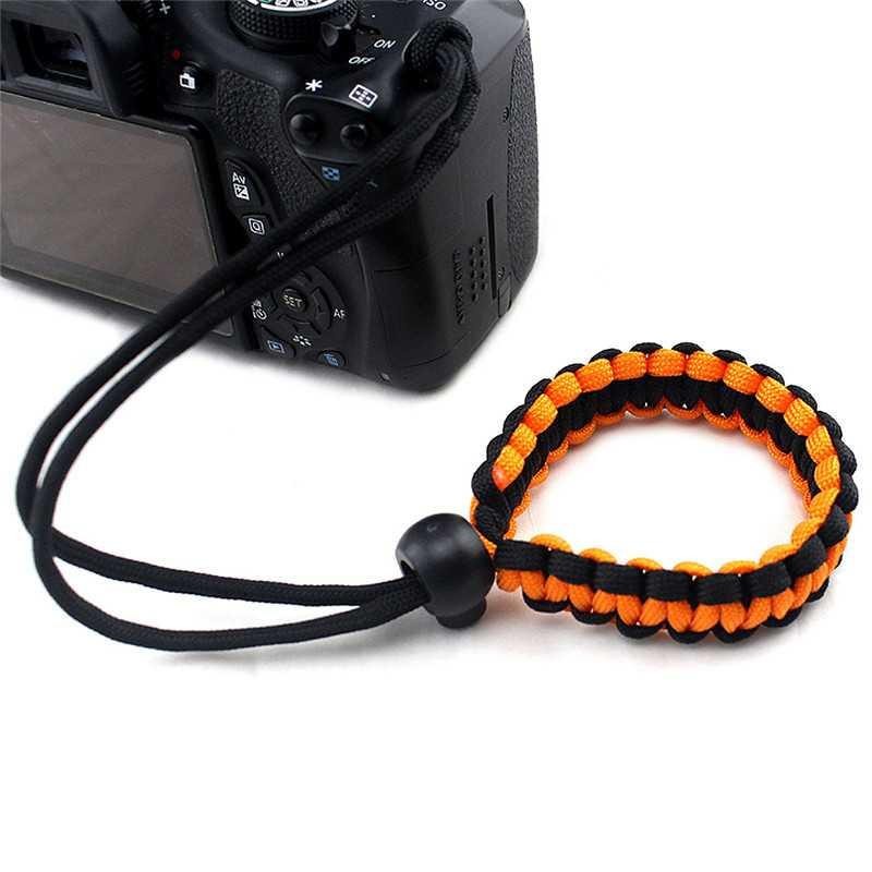 Tali Hand Strap Paracord Kamera DSLR - Black