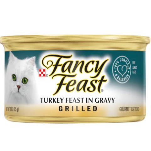 Fancy Feast (Grilled Turkey Feast In Gravy) (85 gr kaleng) (wet food)
