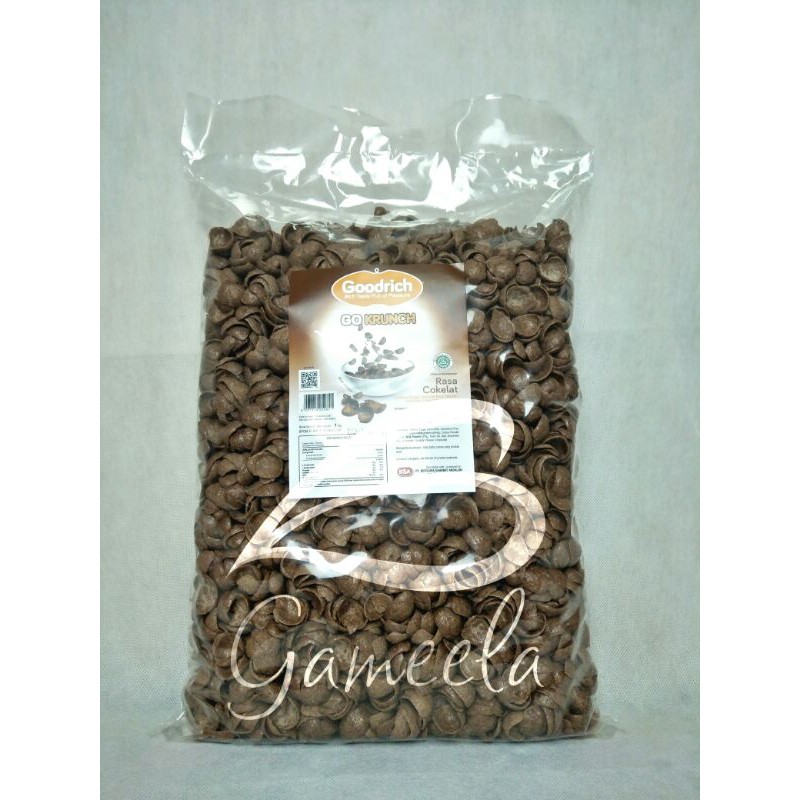 

Gameela Sereal Go Krunch Goodrich Rasa Coklat 1 Kg Halal MUI Cereal Snack Menu Sarapan Anak Praktis