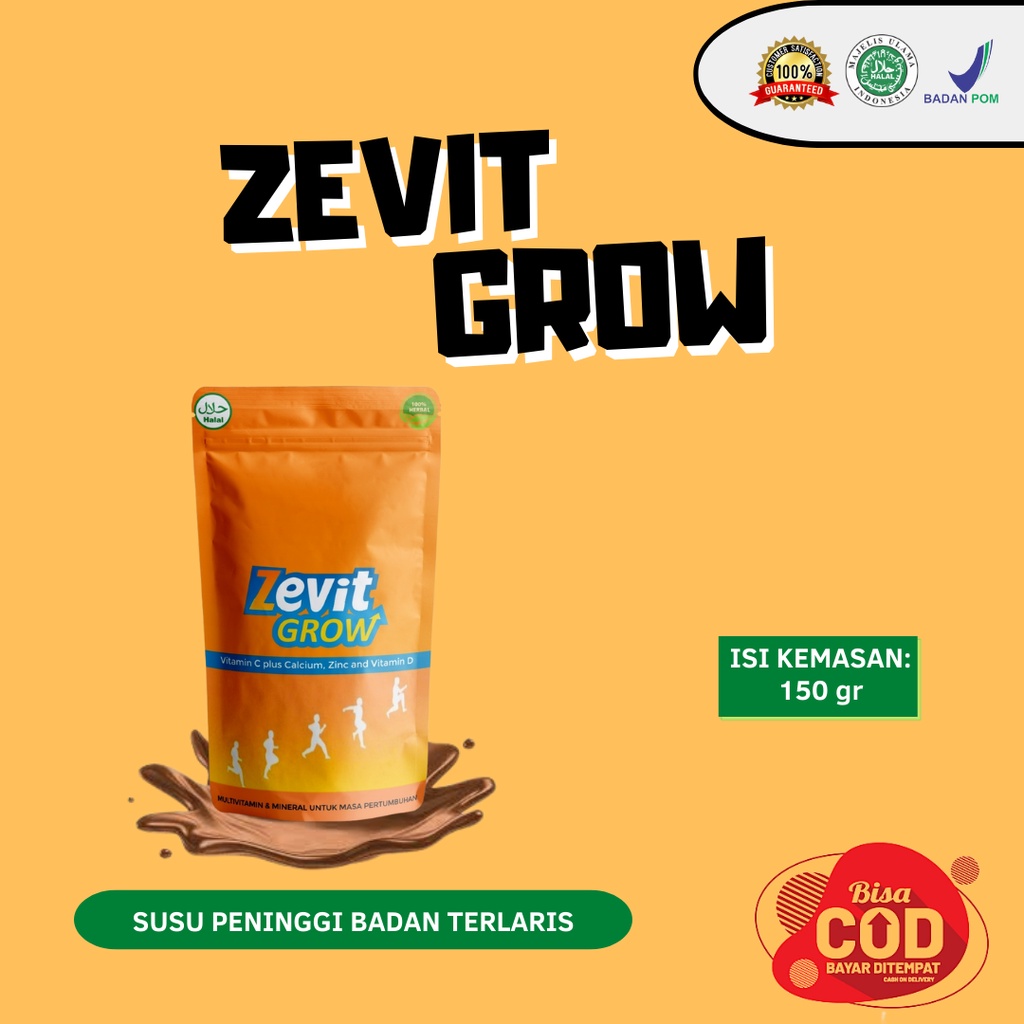 

Susu Peninggi Badan Suplemen Tinggi Anak Remaja Dewasa Super Cepat Original Terbaik ZEVIT GROW / SUSU PENINGGI BADAN UNTUK PRIA DAN WANITA