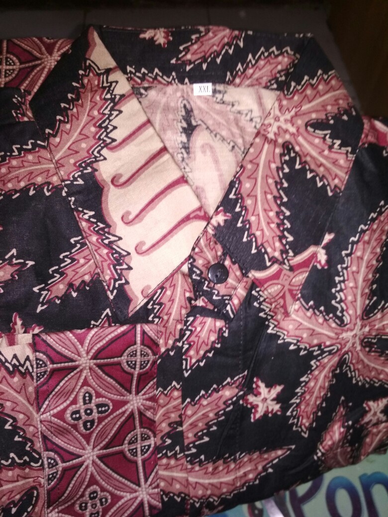 New Arrival Distro Batik Pria Bordir Sogan Hrb026 Batikaf Notoarto Batik Ipnu-ippnu Hem Pria Bw 246