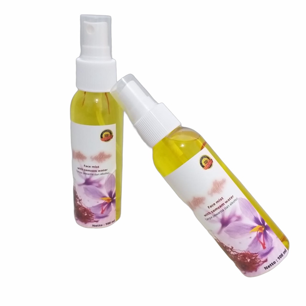 NATURE SAFFRON 100ML / SAFFRON MIST AIR ZAMZAM DAN BUNGA SAFFRON / TONER WAJAH / SAFFRON MIST