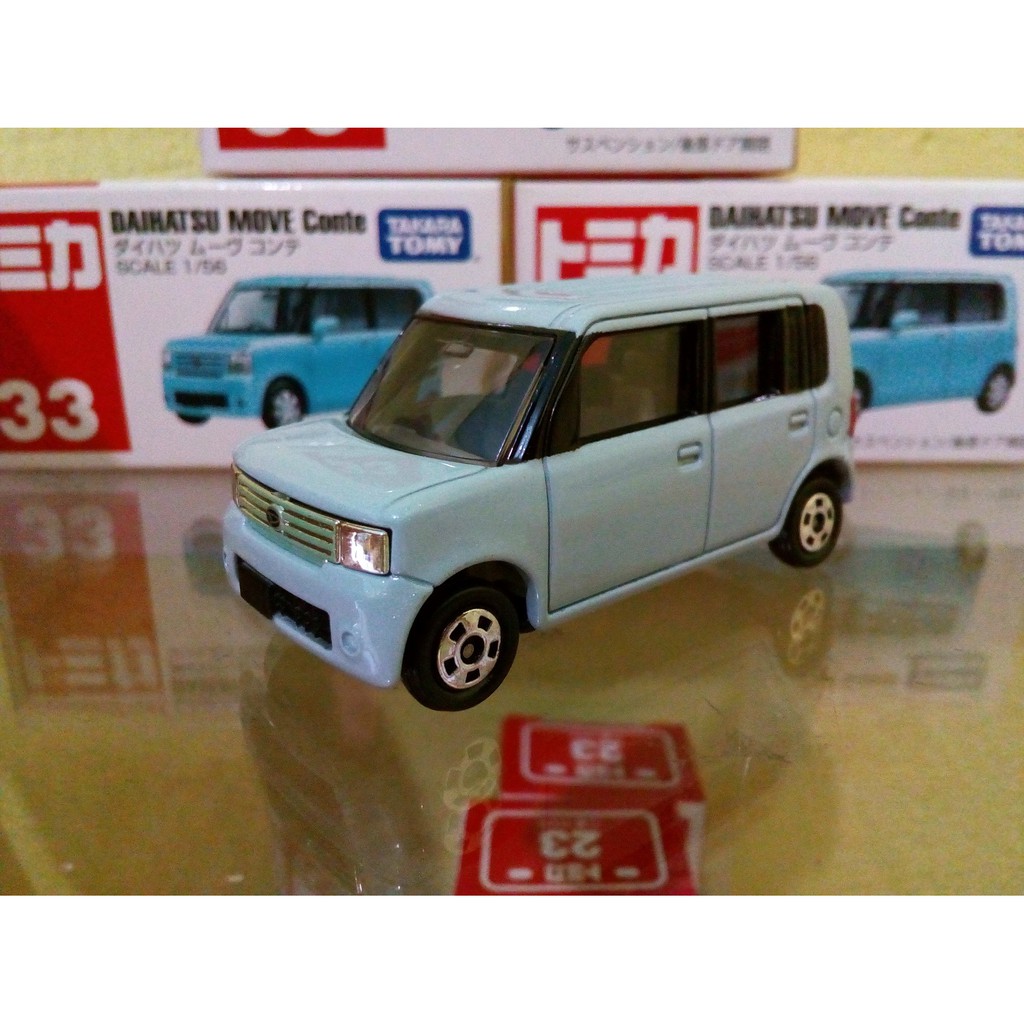Tomica No 33 Diecast Miniatur Mobil DAIHATSU MOVE Conte Takara Tomy Reguler Harga Murah
