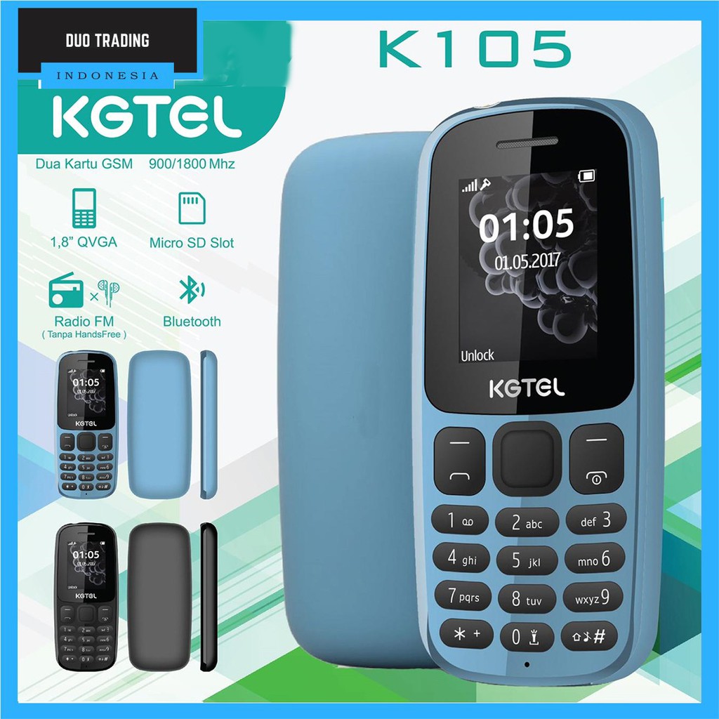 KGTEL K105 Handphone Murah Garansi resmi