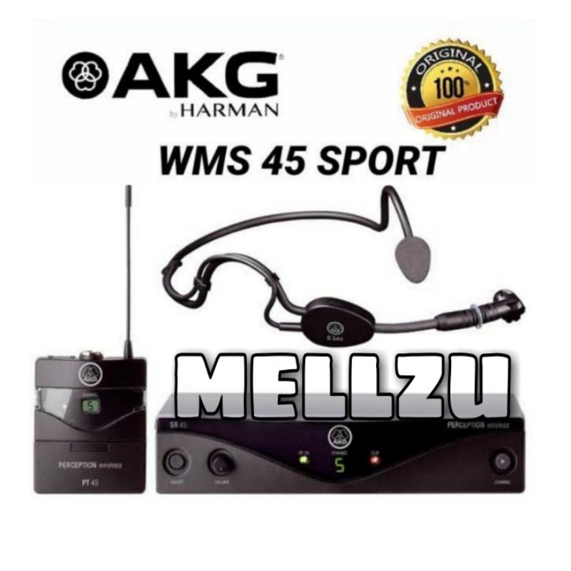 Microphone Wireless AKG WMS 45 Sport - Headset