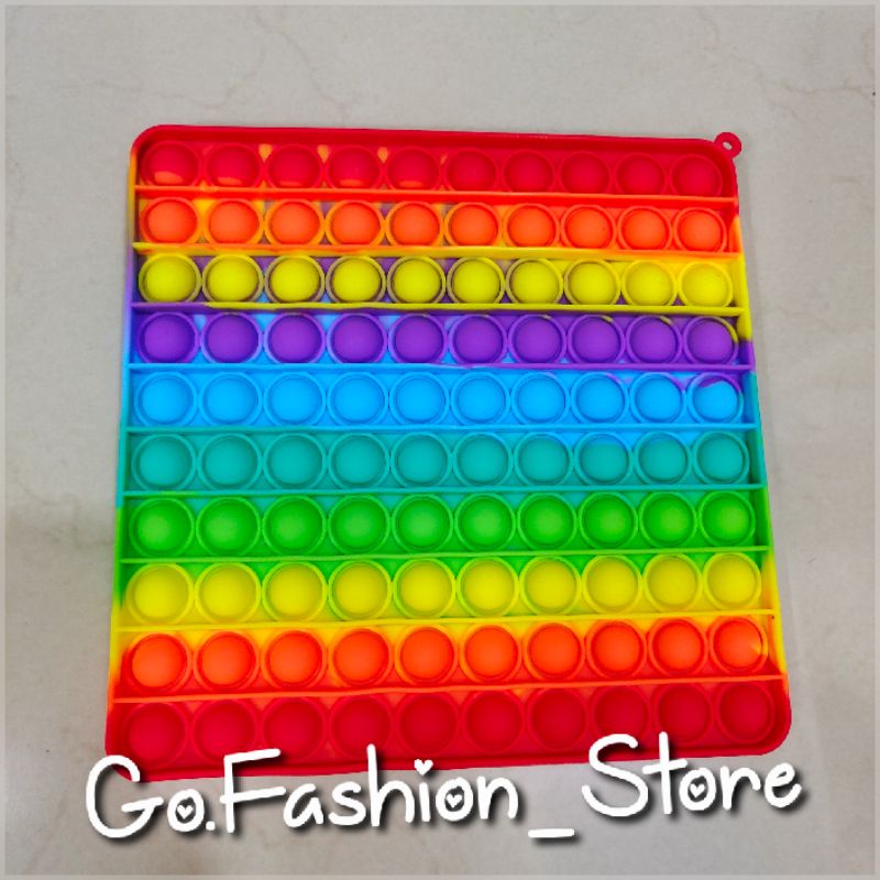 FREE GUNDU KELERENG!Mainan Pop It Penghilang Stress Viral Tiktok Jumbo 20cm Bahan Import Bagus Halus Model New Bts-5